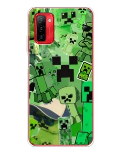 Чохол для Ulefone Note 12P з картинкою «Кріпери Minecraft»