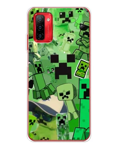 Чехол для Ulefone Note 12P с картинкой «Криперы Minecraft» Чехол для Ulefone Note 12P с картинкой «Криперы Minecraft»