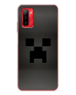 Чехол для Ulefone Note 12P с картинкой «Черный крипер градиент»