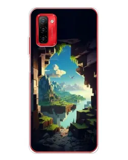 Чехол для Ulefone Note 12P с картинкой «Вид из пещеры»