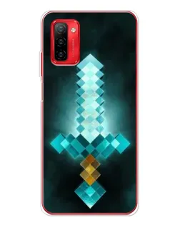 Чехол для Ulefone Note 12P с картинкой «Алмазный меч неон»