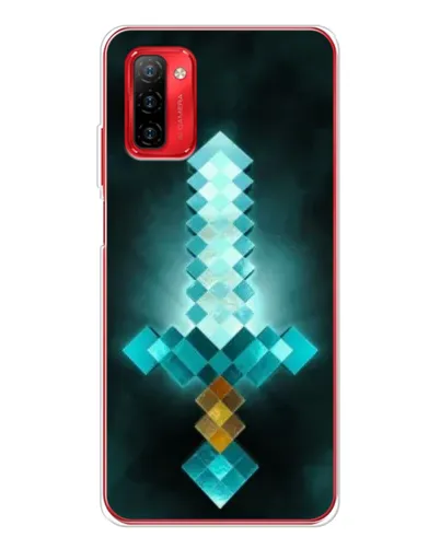 Чехол для Ulefone Note 12P с картинкой «Алмазный меч неон» Чехол для Ulefone Note 12P с картинкой «Алмазный меч неон»