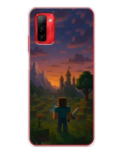 Чехол для Ulefone Note 12P с картинкой «Стив у башни» Чехол для Ulefone Note 12P с картинкой «Стив у башни»