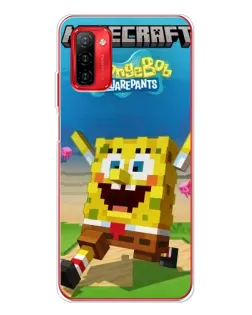 Чохол для Ulefone Note 12P з картинкою «Губка Боб Minecraft» Чохол для Ulefone Note 12P з картинкою «Губка Боб Minecraft»