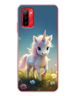 Чохол для Ulefone Note 12P з картинкою «Єдиноріг на галявині»