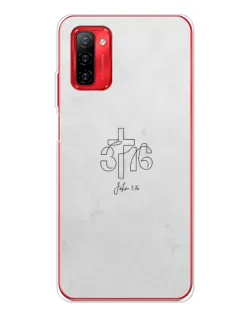 Чохол для Ulefone Note 12P з картинкою «Івана 3:16 Хрест»