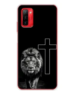 Чохол для Ulefone Note 12P з картинкою «Лев та Хрест»