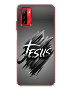 Чохол для Ulefone Note 12P з картинкою «Напис Jesus Graffiti»