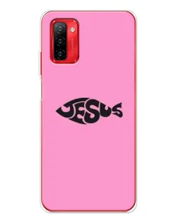 Чохол для Ulefone Note 12P з картинкою «Рожевий символ Jesus»