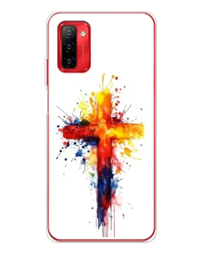 Чохол для Ulefone Note 12P з картинкою «Акварельний хрест» Чохол для Ulefone Note 12P з картинкою «Акварельний хрест»