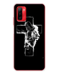 Чохол для Ulefone Note 12P з картинкою «Сяючий хрест Jesus»