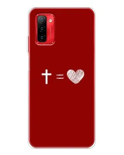 Чохол для Ulefone Note 12P з картинкою «Рівняння любові»