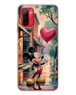 Чохол для Ulefone Note 12P з картинкою «Міккі та кулька-серце»