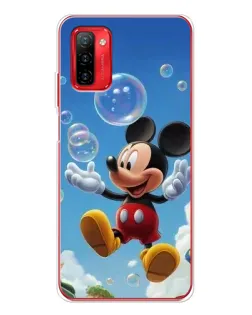 Чохол для Ulefone Note 12P з картинкою «Mickey та мильні бульбашки»