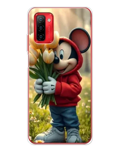Чохол для Ulefone Note 12P з картинкою «Міккі з тюльпанами» Чохол для Ulefone Note 12P з картинкою «Міккі з тюльпанами»