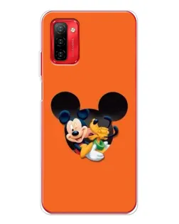 Чохол для Ulefone Note 12P з картинкою «Серце Міккі Мінні»