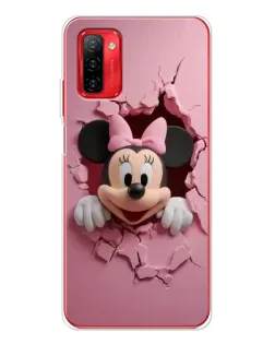 Чохол для Ulefone Note 12P з картинкою «Мінні крізь стіну»