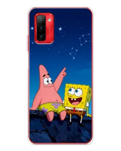 Чехол для Ulefone Note 12P с картинкой «Губка Боб и Патрик ночью» Чехол для Ulefone Note 12P с картинкой «Губка Боб и Патрик ночью»