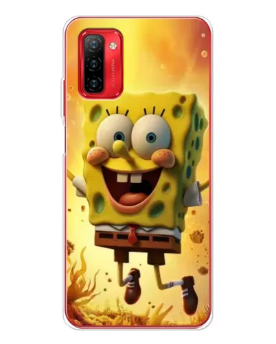 Чехол для Ulefone Note 12P с картинкой «Губка Боб прыгает» Чехол для Ulefone Note 12P с картинкой «Губка Боб прыгает»