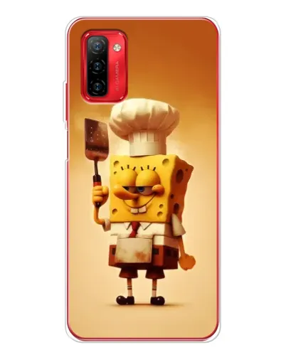 Чехол для Ulefone Note 12P с картинкой «Губка Боб повар» Чехол для Ulefone Note 12P с картинкой «Губка Боб повар»