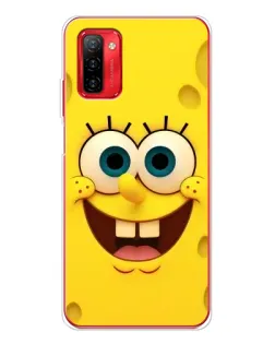 Чехол для Ulefone Note 12P с картинкой «Губка Боб улыбка»