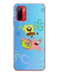 Чехол для Ulefone Note 12P с картинкой «Спанч Боб и Патрик»