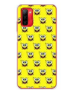 Чехол для Ulefone Note 12P с картинкой «Паттерн Губка Боб»