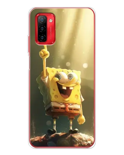 Чехол для Ulefone Note 12P с картинкой «Сияющий Спанч Боб» Чехол для Ulefone Note 12P с картинкой «Сияющий Спанч Боб»