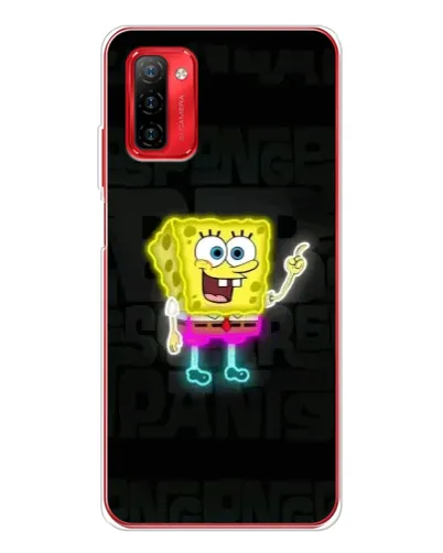 Чехол для Ulefone Note 12P с картинкой «Неоновый Губка Боб» Чехол для Ulefone Note 12P с картинкой «Неоновый Губка Боб»