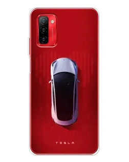 Чохол для Ulefone Note 12P з картинкою «Tesla Top View»