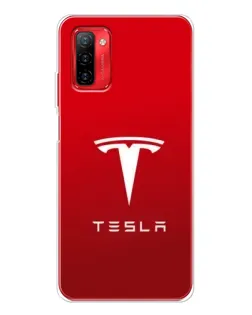 Чохол для Ulefone Note 12P з картинкою «Tesla Red Classic»