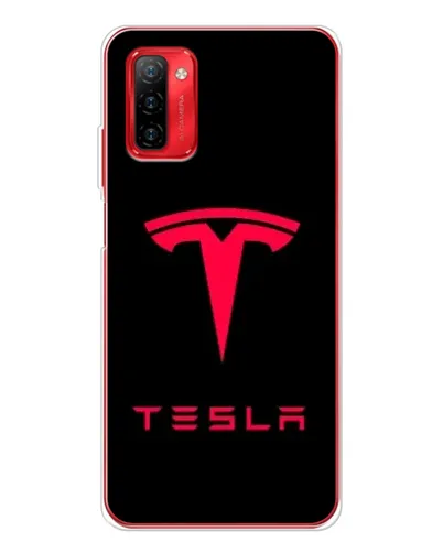 Чохол для Ulefone Note 12P з картинкою «Tesla Red Logo» Чохол для Ulefone Note 12P з картинкою «Tesla Red Logo»
