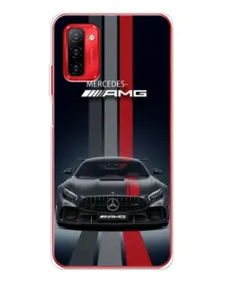 Чехол для Ulefone Note 12P с картинкой «Mercedes — белый карбон» Чехол для Ulefone Note 12P с картинкой «Mercedes — белый карбон»
