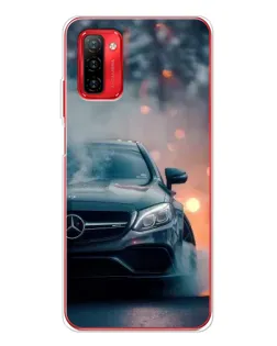 Чохол для Ulefone Note 12P з картинкою «Mercedes — нічне місто»