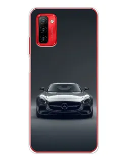 Чехол для Ulefone Note 12P с картинкой «Mercedes на черном»