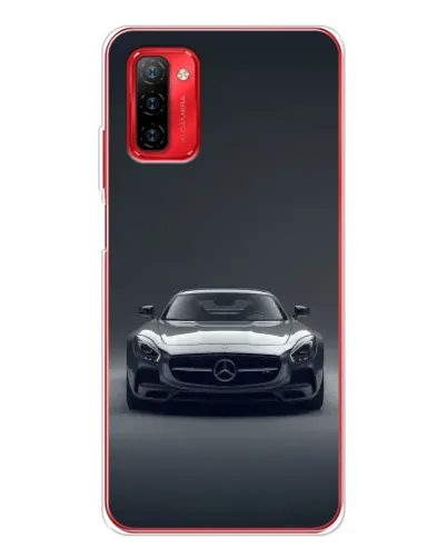 Чехол для Ulefone Note 12P с картинкой «Mercedes на черном»