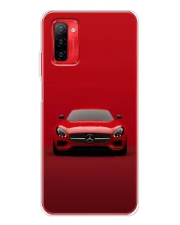 Чехол для Ulefone Note 12P с картинкой «Красный Mercedes AMG»