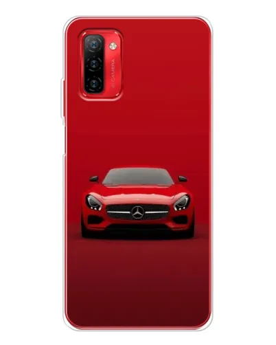 Чехол для Ulefone Note 12P с картинкой «Красный Mercedes AMG»