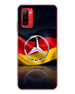 Чохол для Ulefone Note 12P з картинкою «Mercedes — прапор Німеччини»