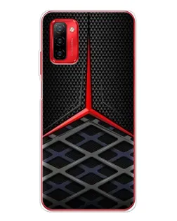 Чохол для Ulefone Note 12P з картинкою «Mercedes Carbon Grid»