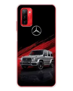 Чохол для Ulefone Note 12P з картинкою «Mercedes G-Class червоний»