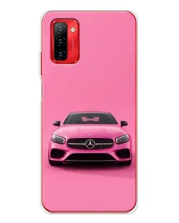 Чохол для Ulefone Note 12P з картинкою «Рожевий Mercedes AMG»