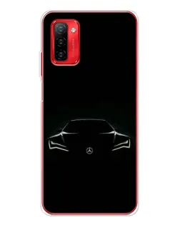 Чехол для Ulefone Note 12P с картинкой «Mercedes — силуэт авто» Чехол для Ulefone Note 12P с картинкой «Mercedes — силуэт авто»