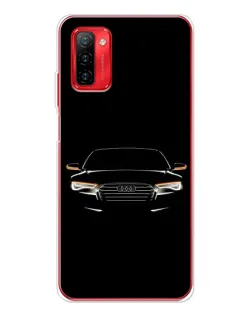 Чохол для Ulefone Note 12P з картинкою «Audi — нічний контур»