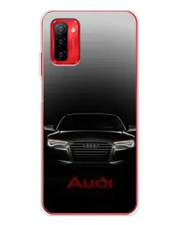 Чохол для Ulefone Note 12P з картинкою «Audi — градієнтний контур»