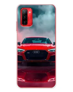 Чохол для Ulefone Note 12P з картинкою «Audi RS — червоний стиль»