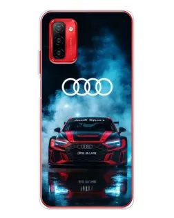 Чохол для Ulefone Note 12P з картинкою «Audi Sport — неон»