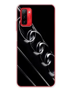 Чохол для Ulefone Note 12P з картинкою «Audi — абстрактні кільця»
