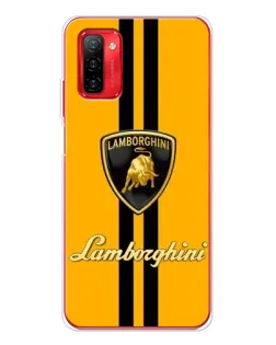 Чехол для Ulefone Note 12P с картинкой «Lamborghini Stripe желтый» Чехол для Ulefone Note 12P с картинкой «Lamborghini Stripe желтый»