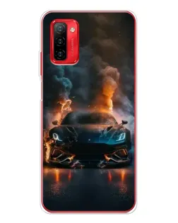 Чохол для Ulefone Note 12P з картинкою «Lamborghini димна естетика»